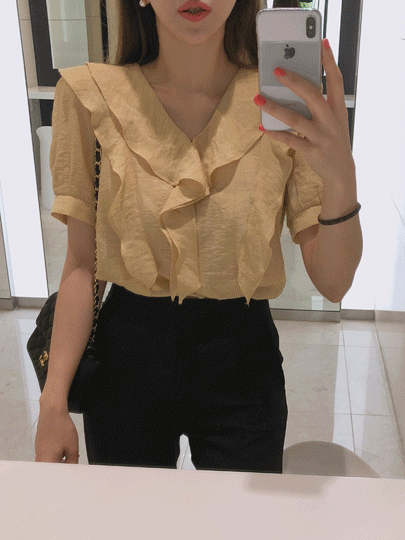 프릴러브 blouse